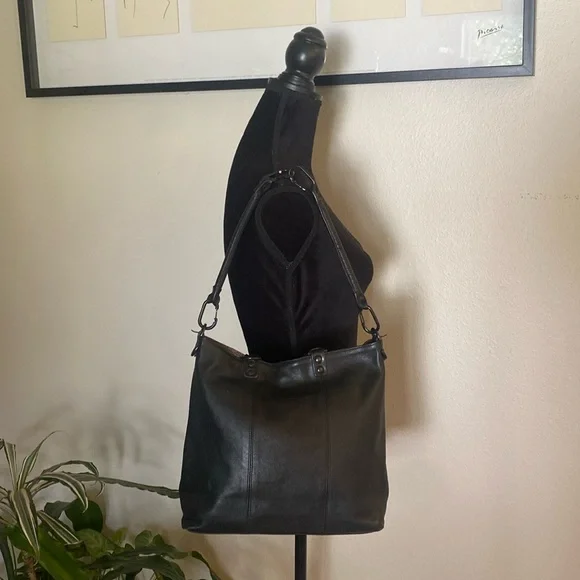 Plinio Visona made in Italy black tote